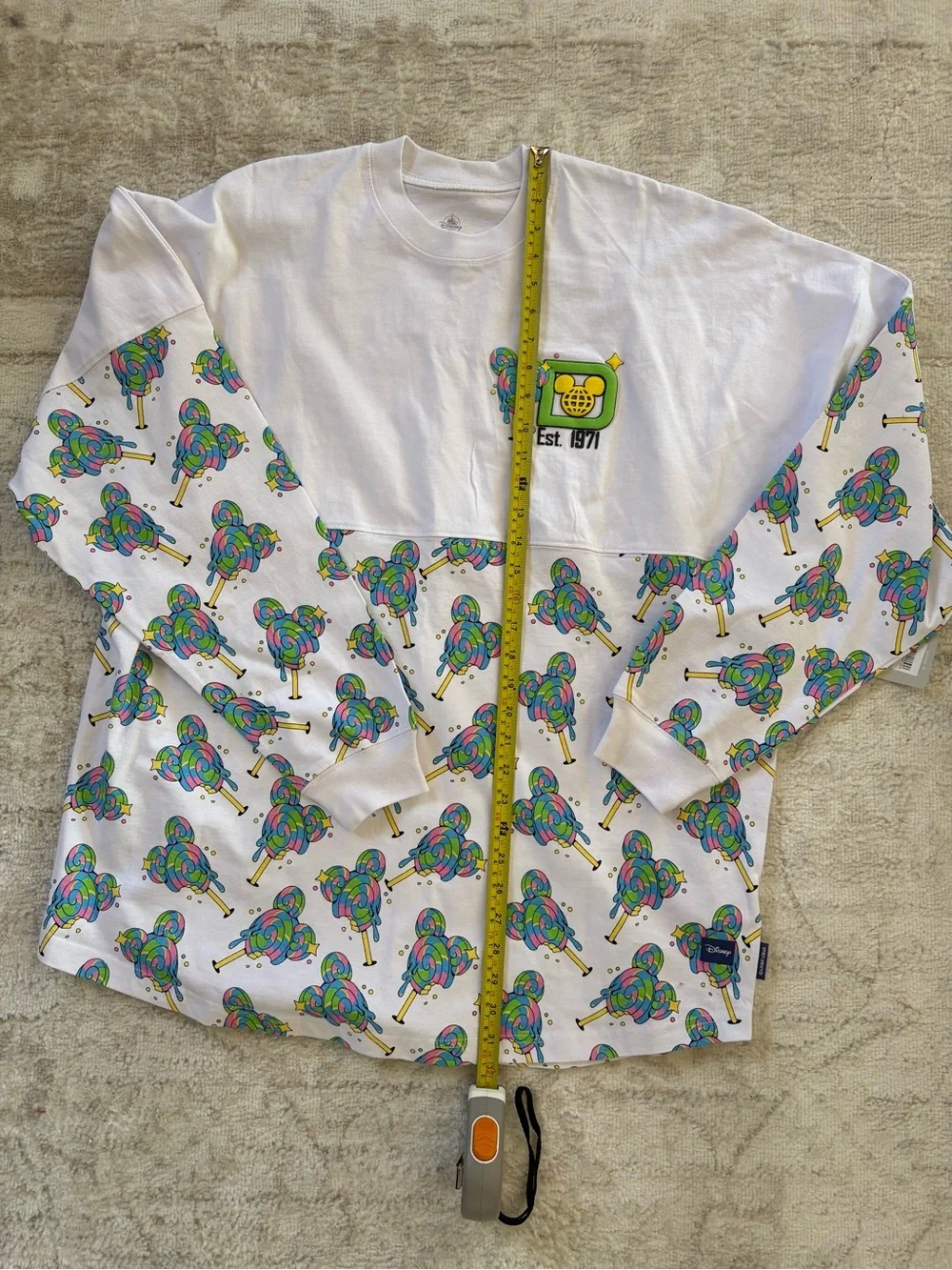 Walt Disney World Lollipop Spirit Jersey NWT - Picture 1 of 6